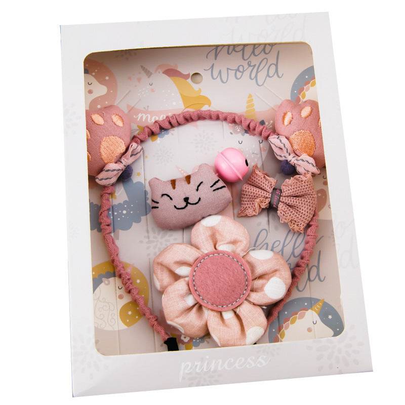 Kid´s Hair Accessories-Handcrafted Hair Accessories Set - Pasha
