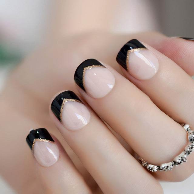 Metallic False Nails for Women – Square Shape - Pasha
