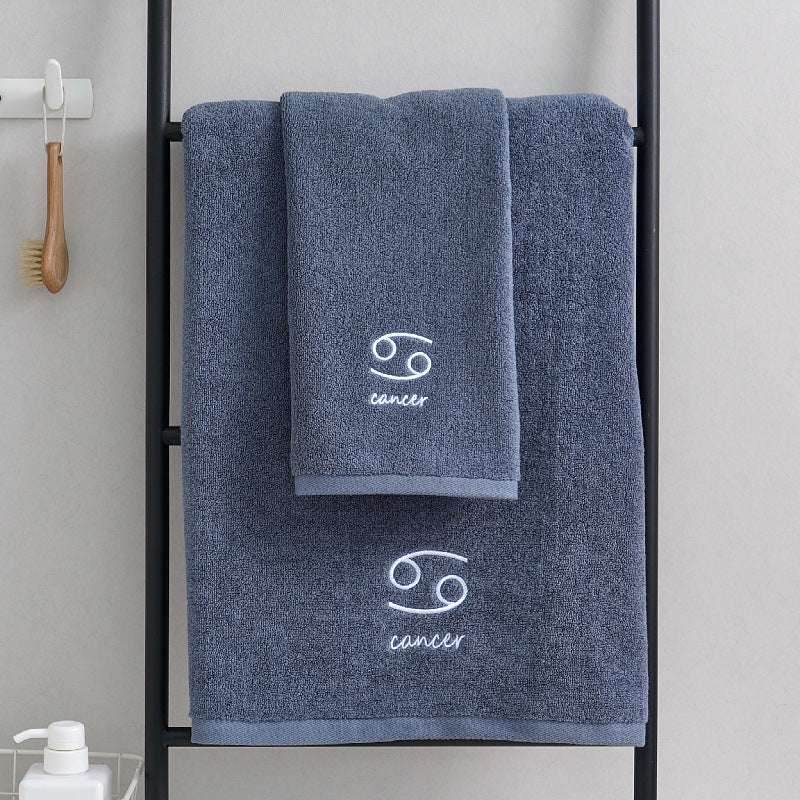 Constellation Towel Set – Zodiac-Inspired Cotton - Pasha