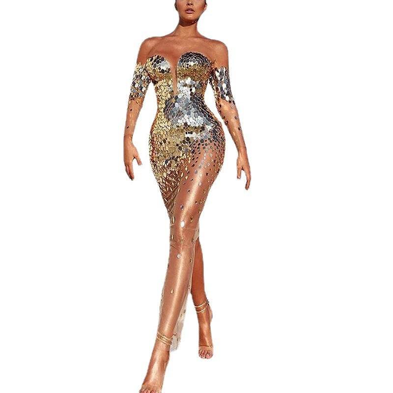 Elegant Fairy Banquet Temperament Dress - Pasha