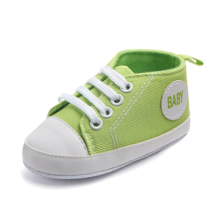 Canvas Classic Sports Sneakers – Perfect First Step Shoes for Babies - Pasha