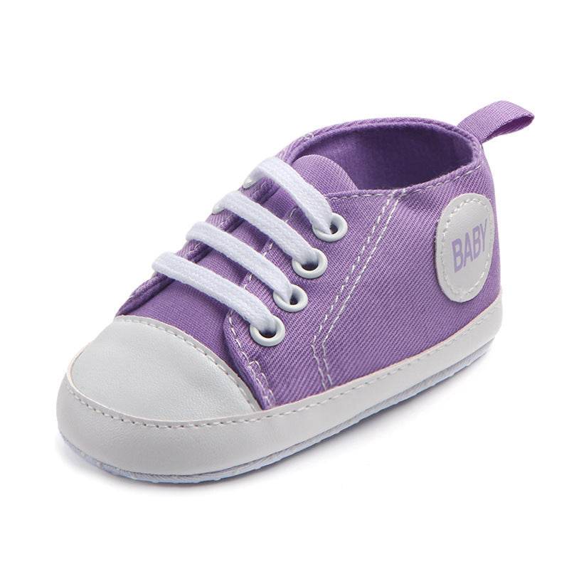 Canvas Classic Sports Sneakers – Perfect First Step Shoes for Babies - Pasha