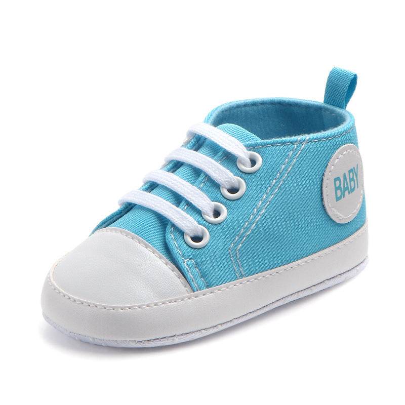 Canvas Classic Sports Sneakers – Perfect First Step Shoes for Babies - Pasha