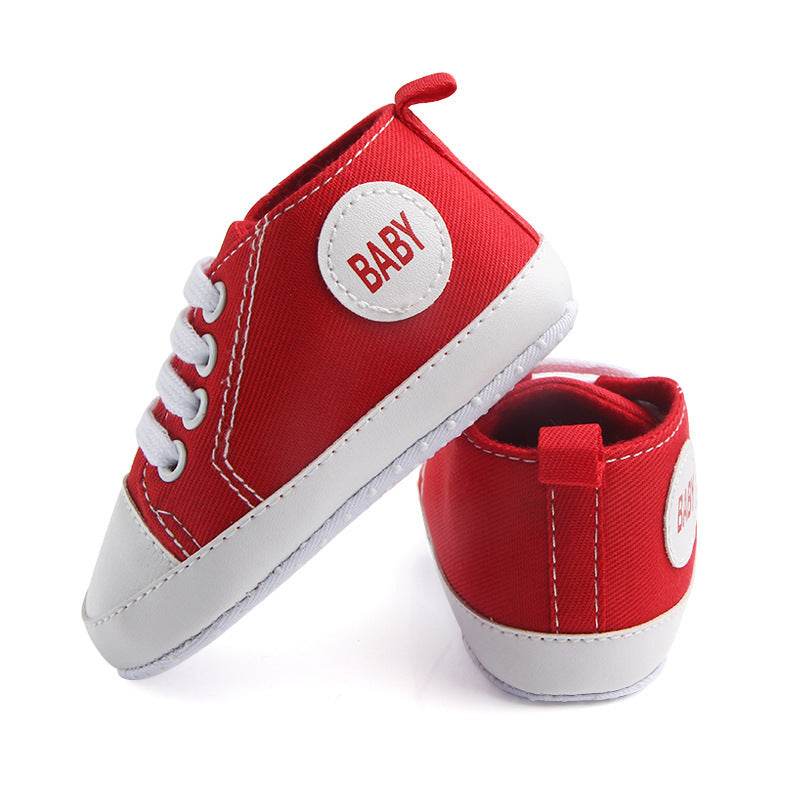 Canvas Classic Sports Sneakers – Perfect First Step Shoes for Babies - Pasha
