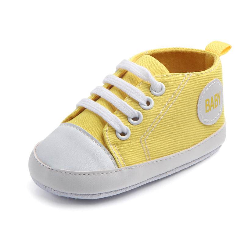 Canvas Classic Sports Sneakers – Perfect First Step Shoes for Babies - Pasha