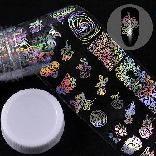 Premium Nail Stickers for Nail Art – 1 Meter Length, 4 cm Width, DIY Creative Designs - Pasha
