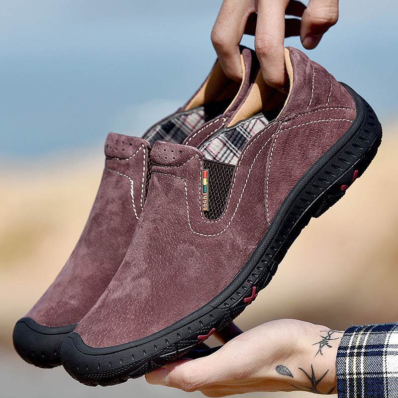 Men's Low Top Hiking Shoes – Durable Sneaker - Pasha