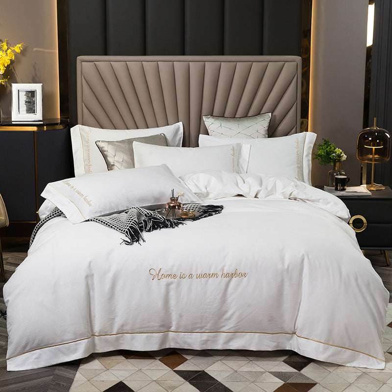 Personalized Cotton Bedding Set – Luxurious & Brushed - Pasha