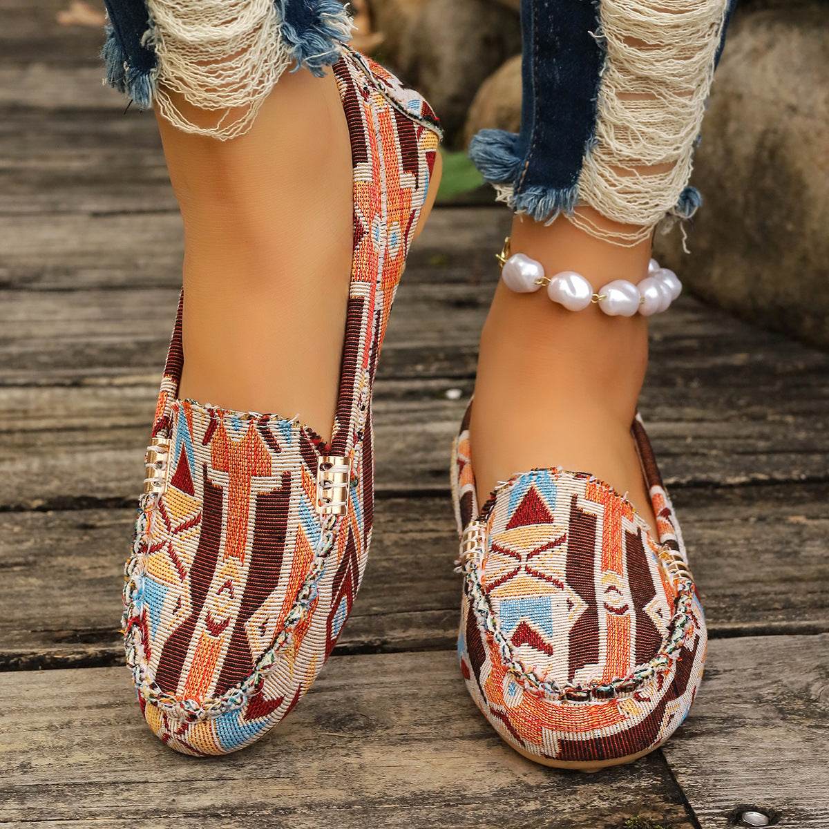 Women´s Flat Round Toe Shoes - Pasha