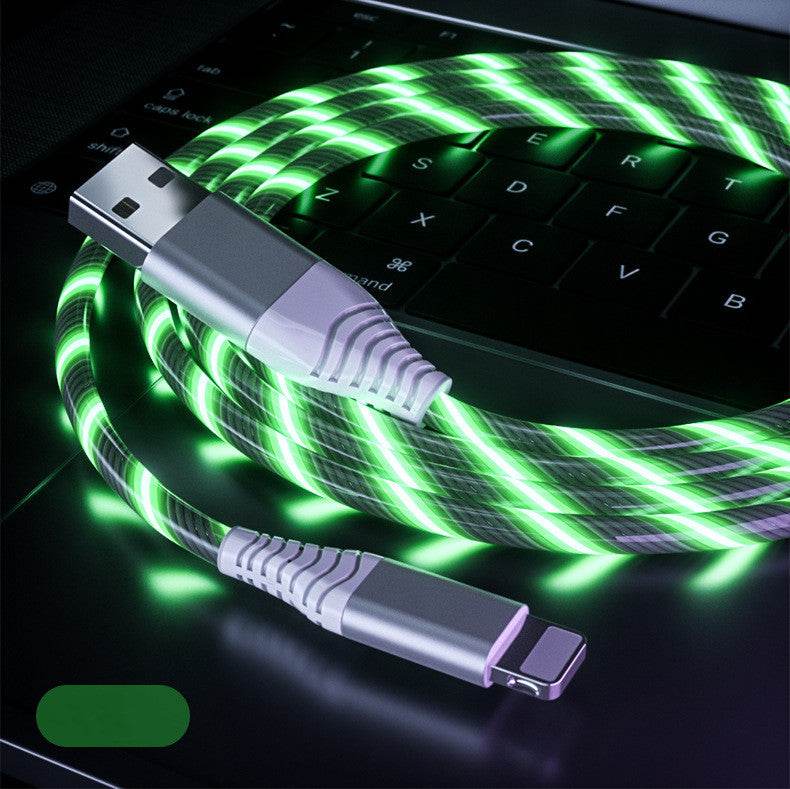 Fast 3-in-1 Charging Cable - Aluminum Alloy with Luminous Feature - Pasha