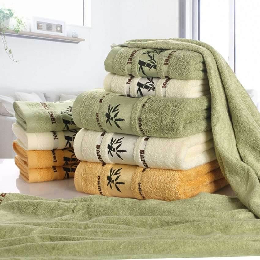 Bamboo Charcoal Bath Towel – Soft & Eco-Friendly - Pasha