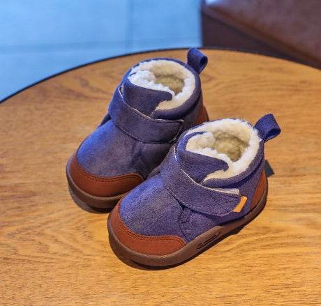 Plus Velvet Baby Toddler Shoes - Pasha