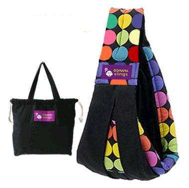 Breathable Cotton Baby Sling Carrier – Ergonomic One-Shoulder Design for Active Parents - Pasha