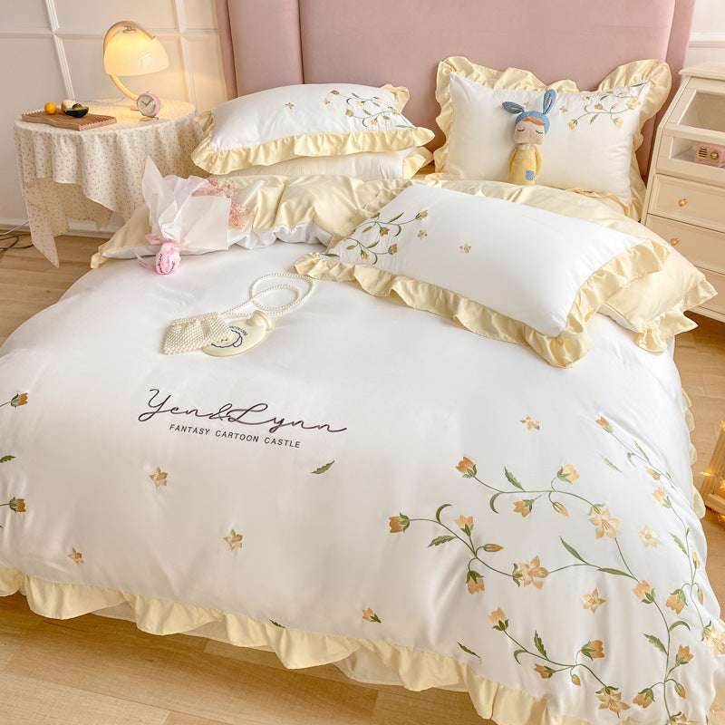 Deluxe Washed Cotton Quilt Cover Set - Pasha Store - Pasha