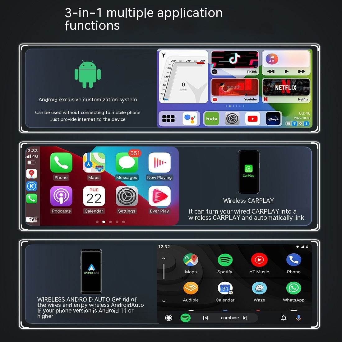 Android Car Box with SIM – HDMI and 8-Core - Pasha