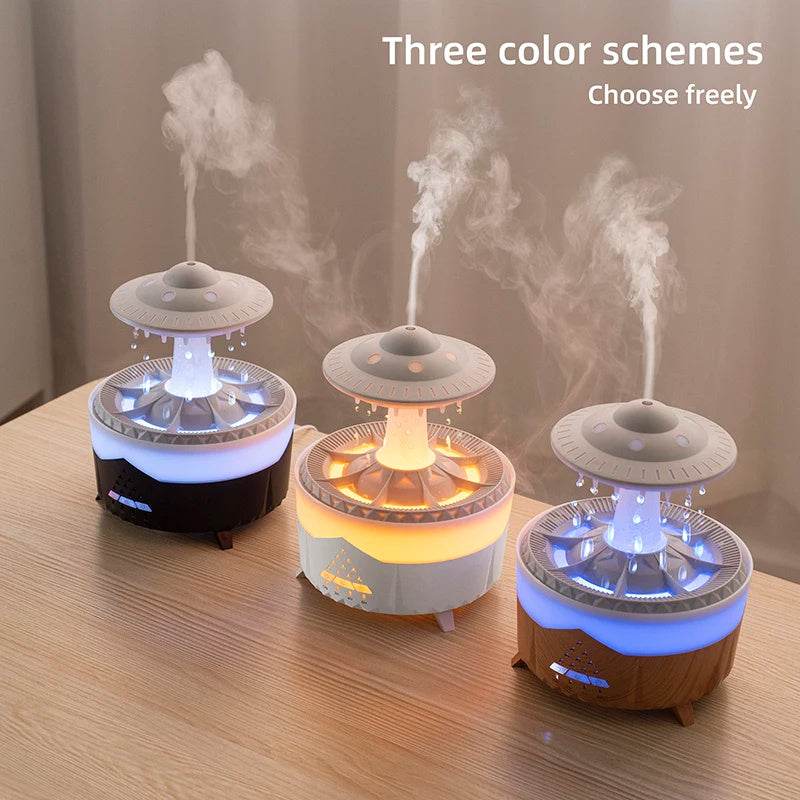 Rain Drop Humidifier & Diffuser – Soothing Sounds - Pasha