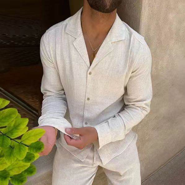 Men´s Casual Long Sleeve Suit for Men-style and comfort for summer - Pasha