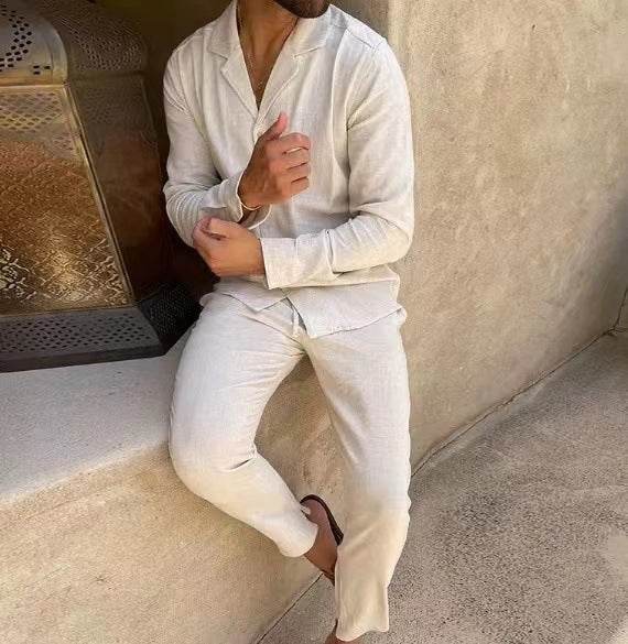 Men´s Casual Long Sleeve Suit for Men-style and comfort for summer - Pasha