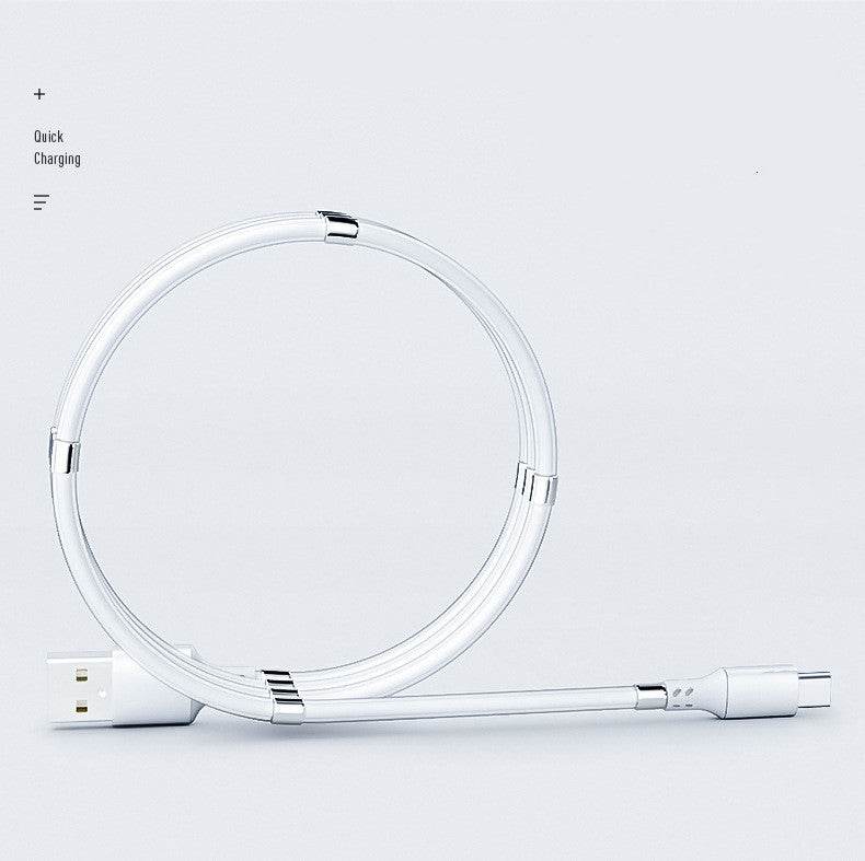Magnetic Absorption Nano Data Cable for Apple Devices – Fast Charging & Reliable Data Transfer - Pasha