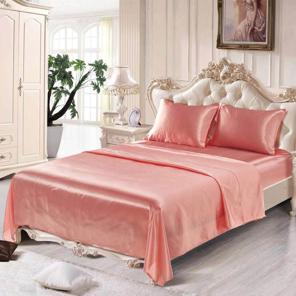 Imitation Silk Bedding Set – Luxurious & Elegant - Pasha