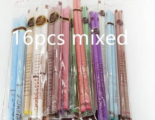 Ear Candles Set – 70pcs Mixed Colors for Ear Wax Removal, Tinnitus Relief, and Improved Listening - Pasha