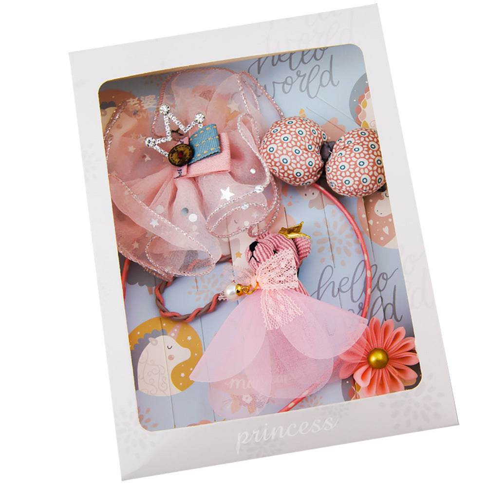 Kid´s Hair Accessories-Handcrafted Hair Accessories Set - Pasha