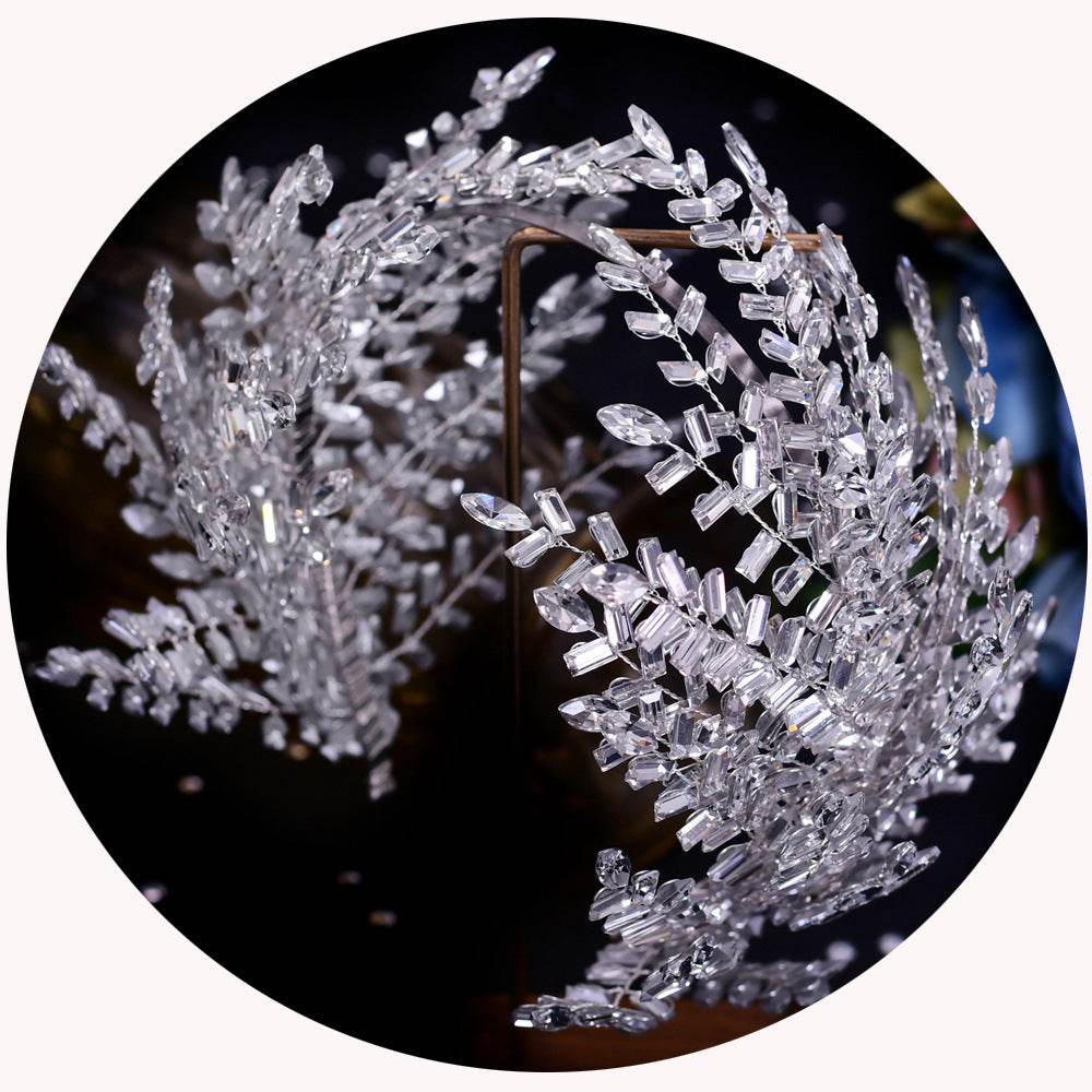Rhinestone Headband Styling Hair Wedding Bridal Accessories - Pasha