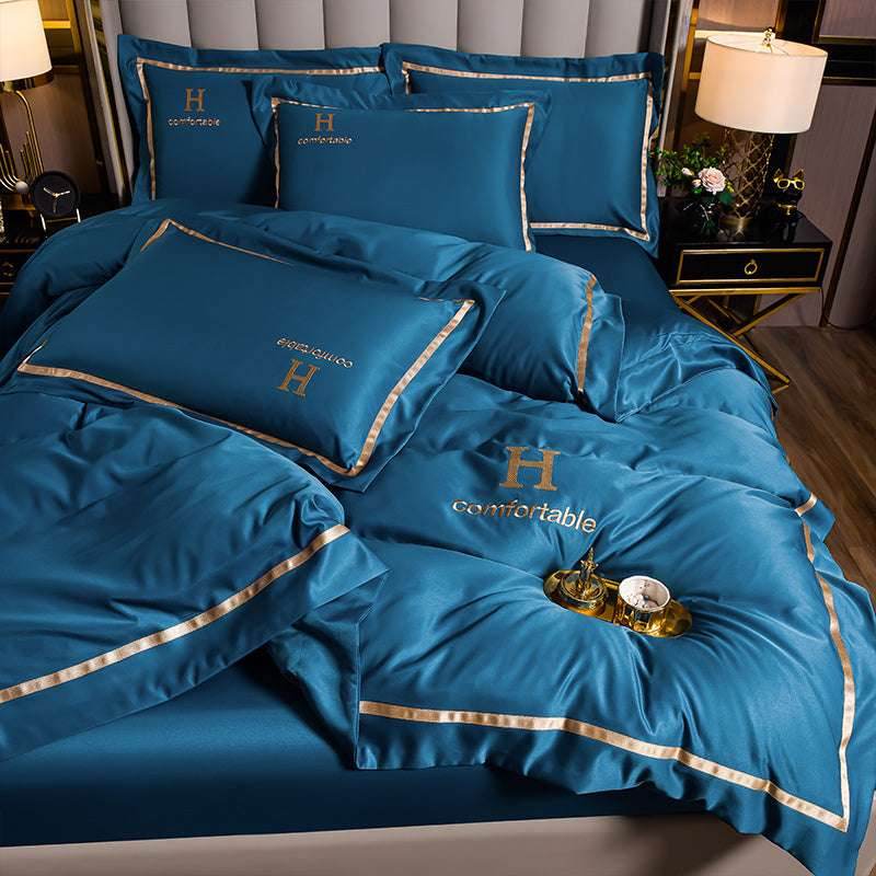 Ice Silk Bed Sheet Set - Pasha