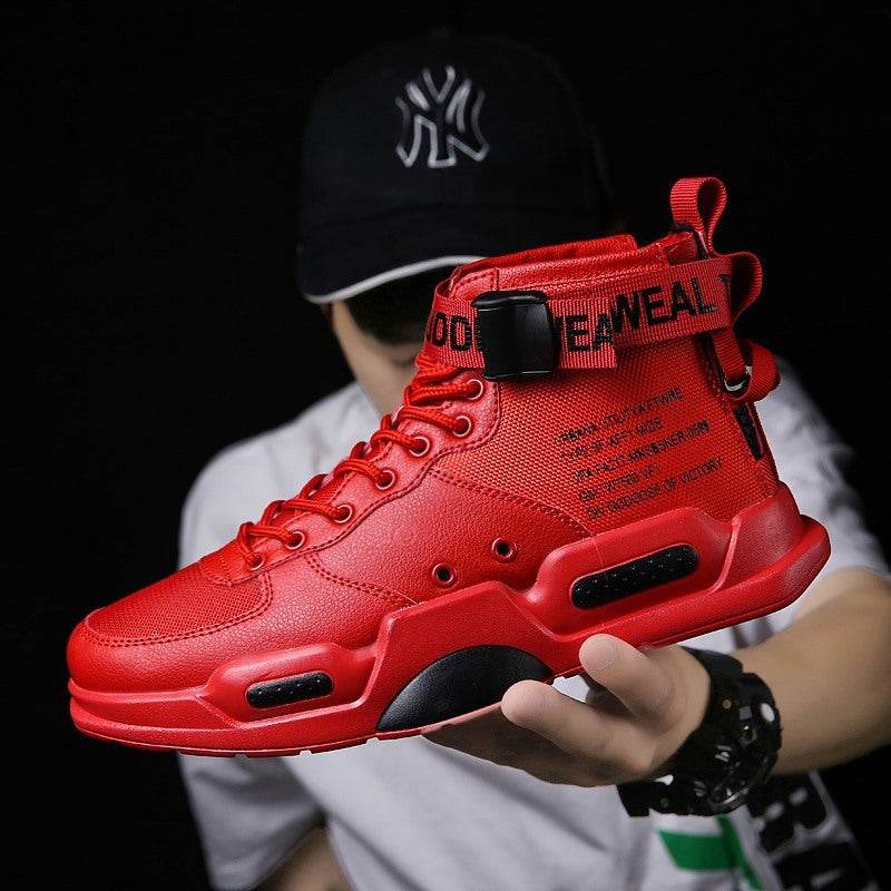 Men's High Top Sneakers – Classic Basketball Style - Pasha