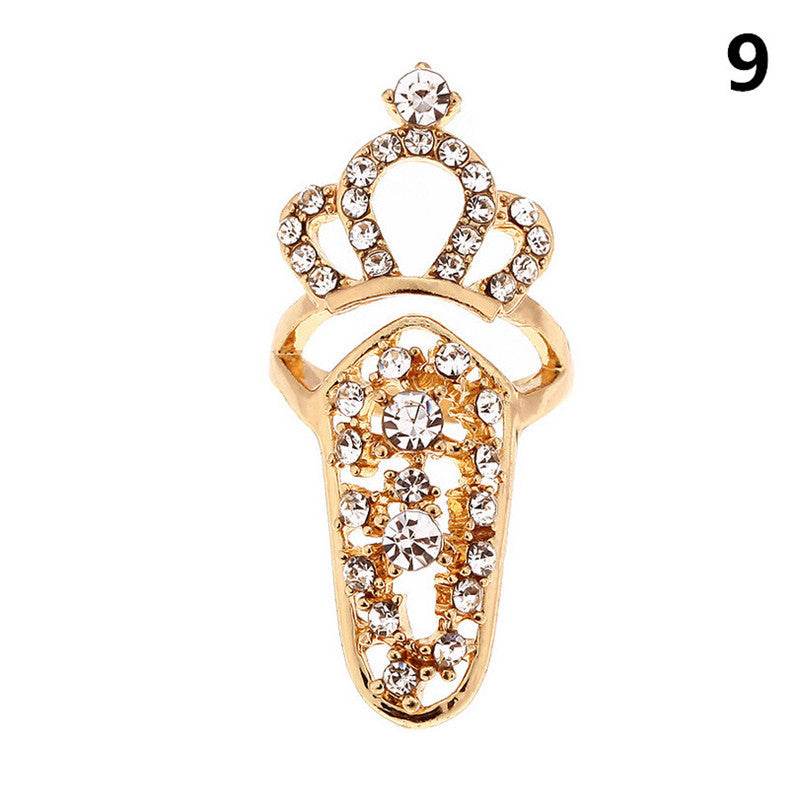 Diamond Nail Jewelry – Elegant Nail Decoration in Alloy/Silver/Gold - Pasha