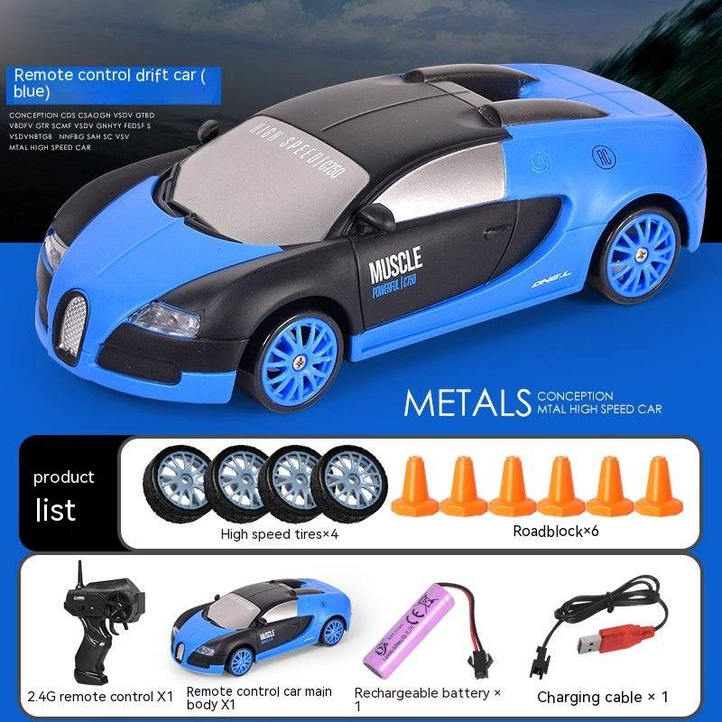 RC All Wheel Drift Racing Car-Lights and Spray - Pasha