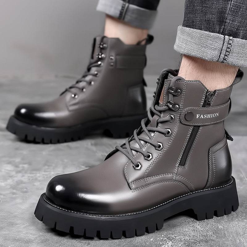 Men's Thick Sole Boots – Stylish & Comfortable - Pasha