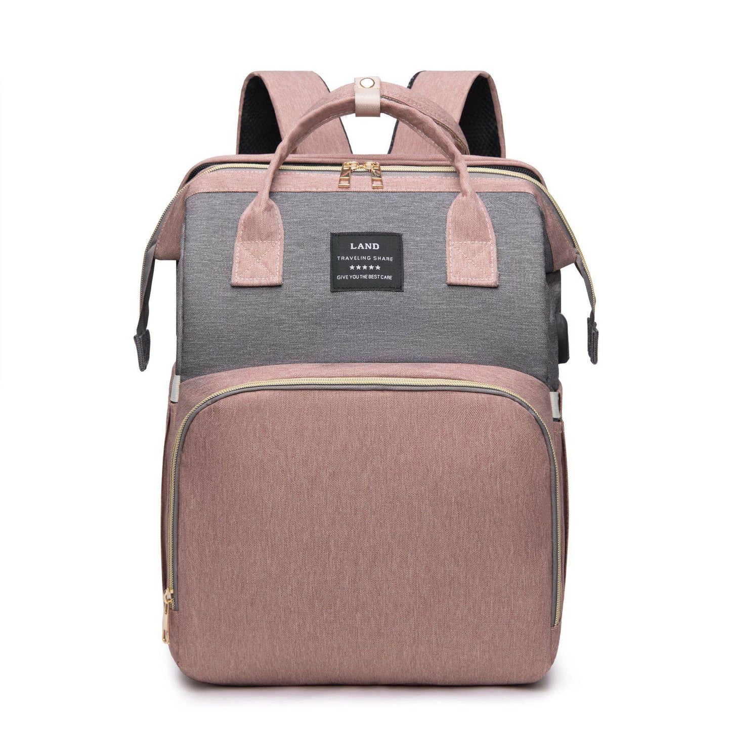New Mama Baby Crib Backpack – Stylish & Functional Diaper Bag for Modern Moms - Pasha