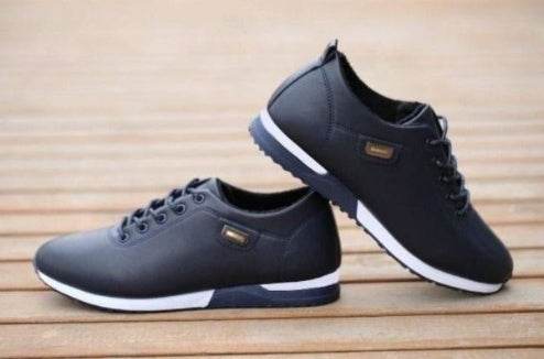 Men's Waterproof Leather Sneakers – Style & Durability - Pasha