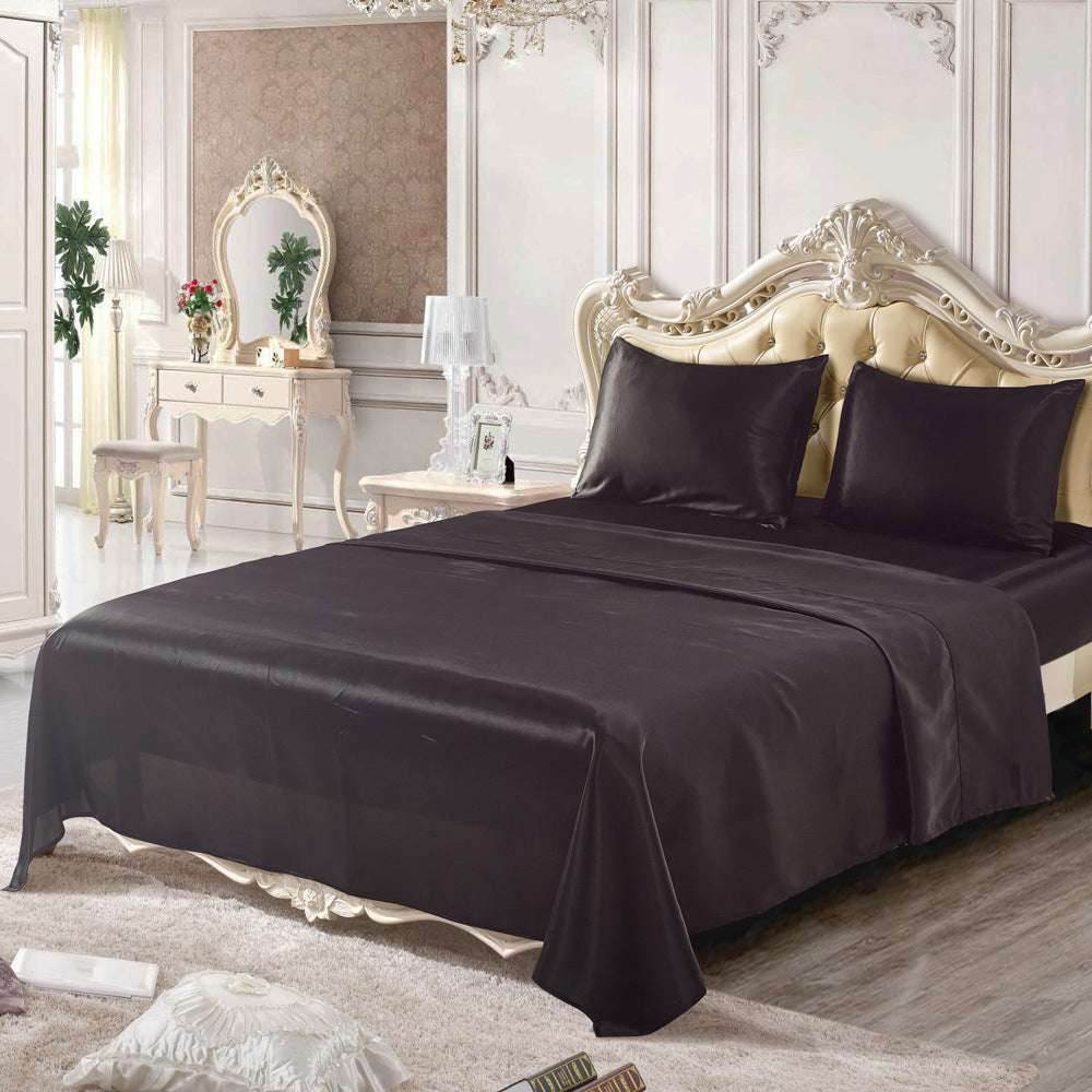 Imitation Silk Bedding Set – Luxurious & Elegant - Pasha