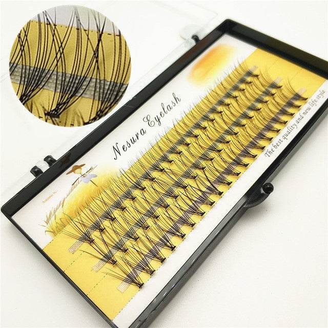 Luxurious Faux Mink Eyelashes – 60 Pieces in Various Lengths for Stunning Eye Looks - Pasha