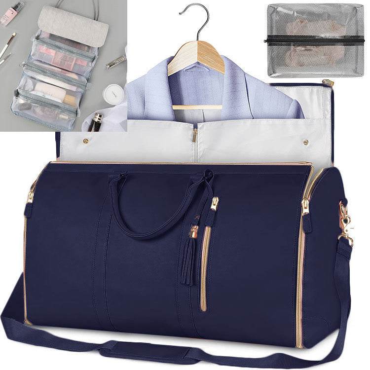 Waterproof Leather Travel Bag – Unisex & Foldable - Pasha