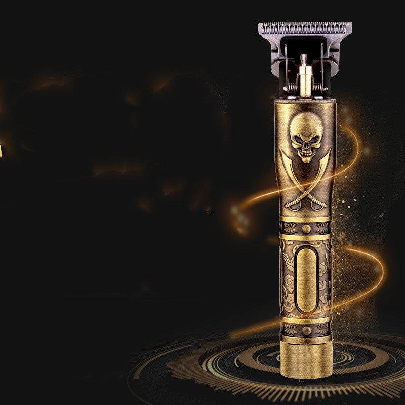 Skull Hair Salon Hair Clipper – Model 258 with USB Charging – Precise & Stylish Grooming Tool - Pasha
