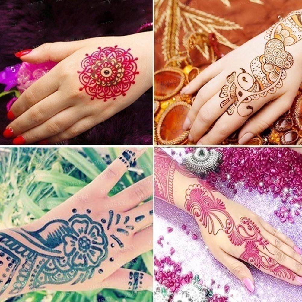 Glitter Hand-Painted Tattoo Cream – Temporary Body Art for Festivals & Parties - Pasha