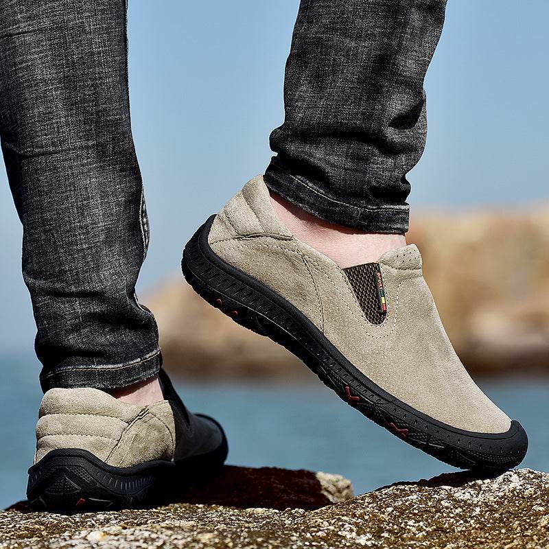 Men's Low Top Hiking Shoes – Durable Sneaker - Pasha