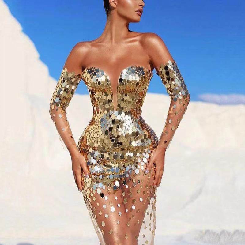 Elegant Fairy Banquet Temperament Dress - Pasha