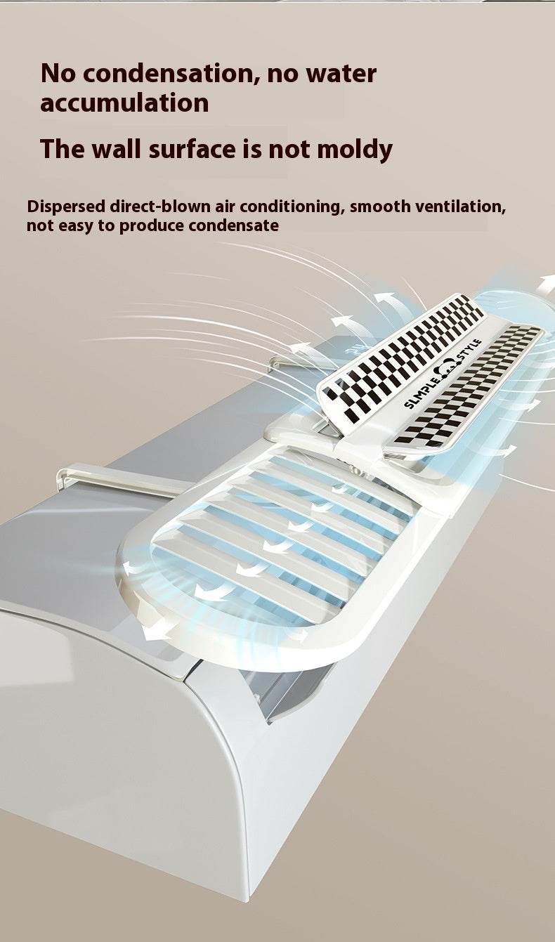 Universal Retractable Wind Deflector for Air Conditioners - Anti-Direct Blast Suspension - Pasha
