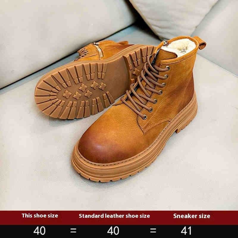 Men's Sheepskin Snow Boots – Warm & Cozy - Pasha