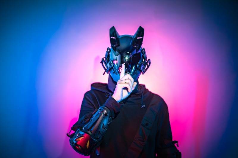 Cyberpunk Cosplay Functional Mask-Cosplay Accessories - Pasha