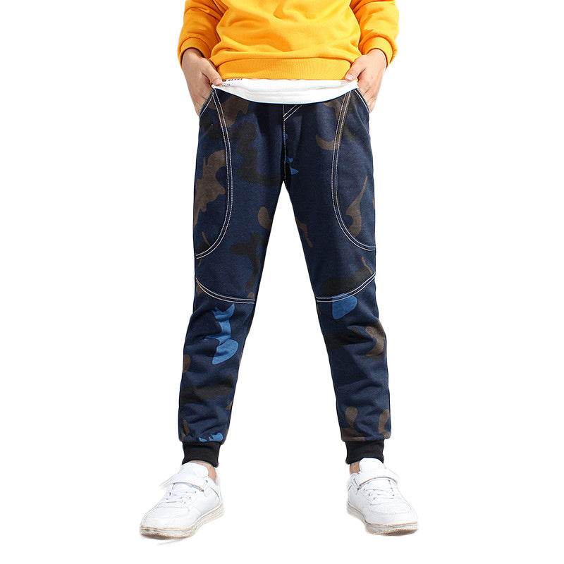 Spring & Autumn Kids Cotton Sports Pants – Comfortable Leisurewear for Active Children - Pasha