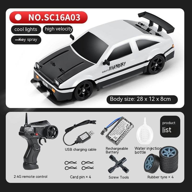 RC All Wheel Drift Racing Car-Lights and Spray - Pasha