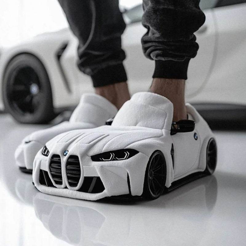 Porsche Racing Plush Car Slippers Pasha Store - Pasha
