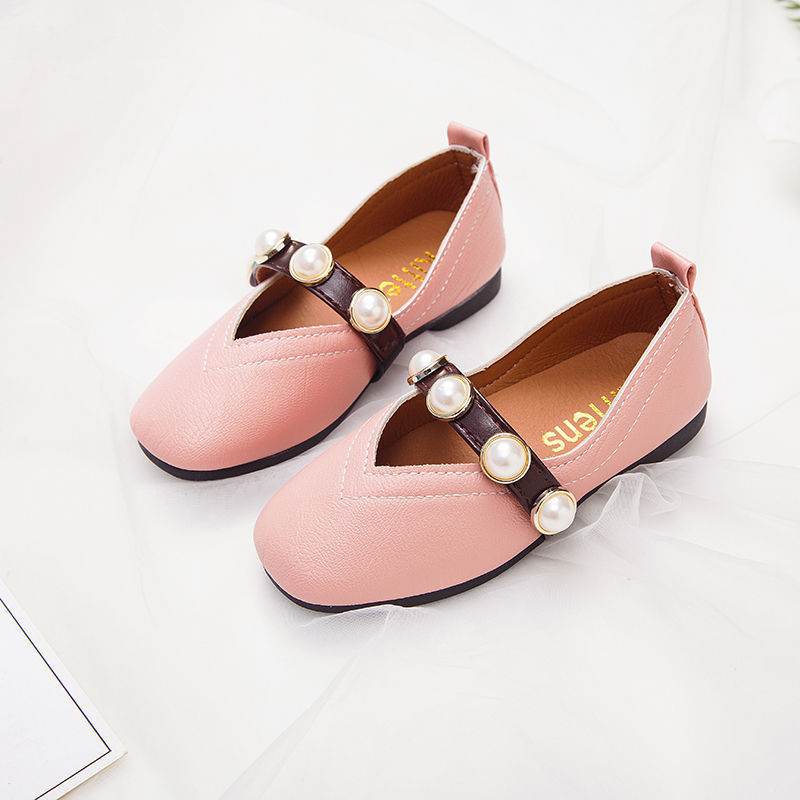 Spring and Autumn Leather Princess Shoes for Girls – Stylish and Comfortable Footwear - Pasha
