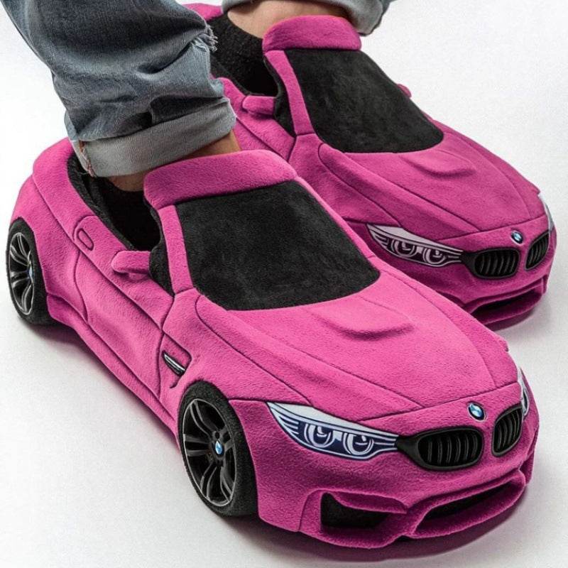 Porsche Racing Plush Car Slippers Pasha Store - Pasha