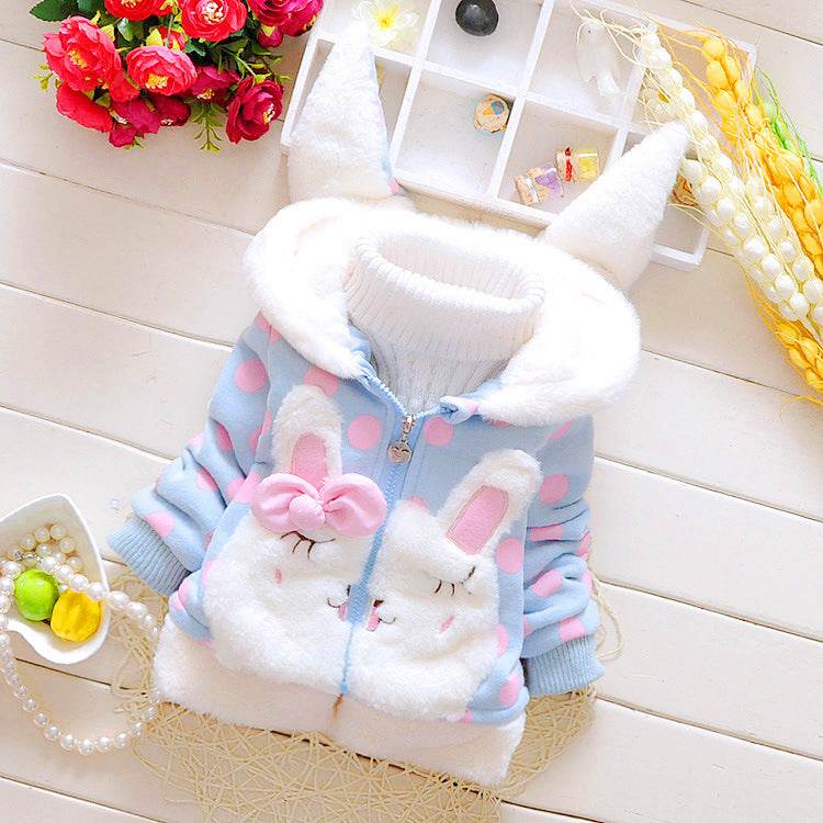 Thick Hooded Coat for Babies and Kids – Warm & Comfortable Winter Jacket - Pasha